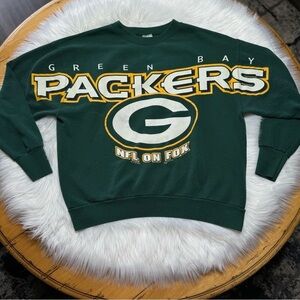 Delta Green Bay Packers Green Sweatshirt